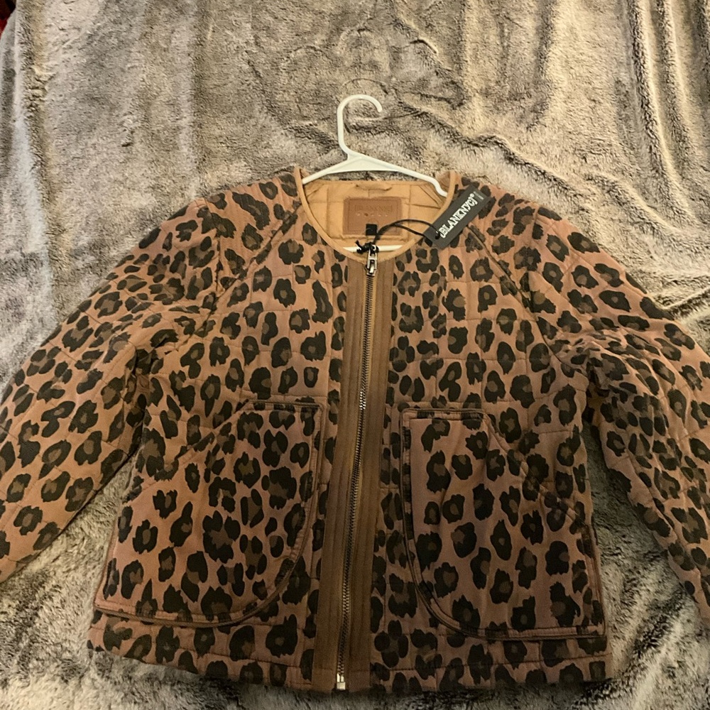 Leopard Print Jacket